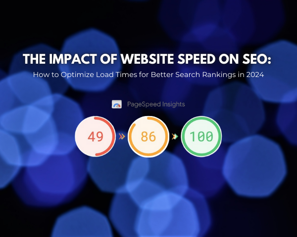 The Impact of Website Speed on SEO: How to Optimize Load Times for Better Search Rankings in 2024