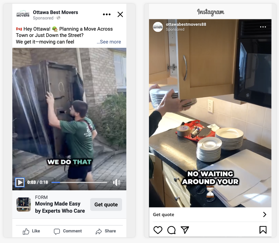 facebook ads examples